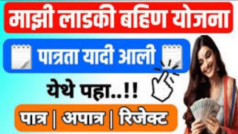 लाडकी बहिण योजना: लाडकी बहिण योजनेची लाभार्थी यादी जाहीर!