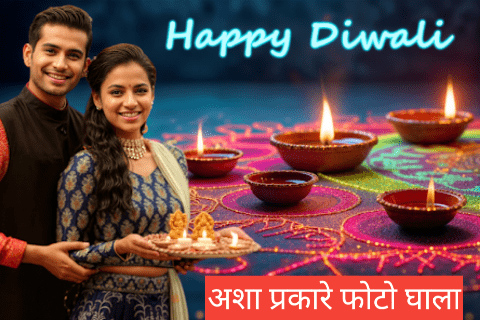 दीपावलीच्या शुभेच्छा देण्यासाठी Canva App वापरून सुंदर फोटो तयार करा